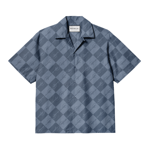 Damier Short-Sleeved Shirt