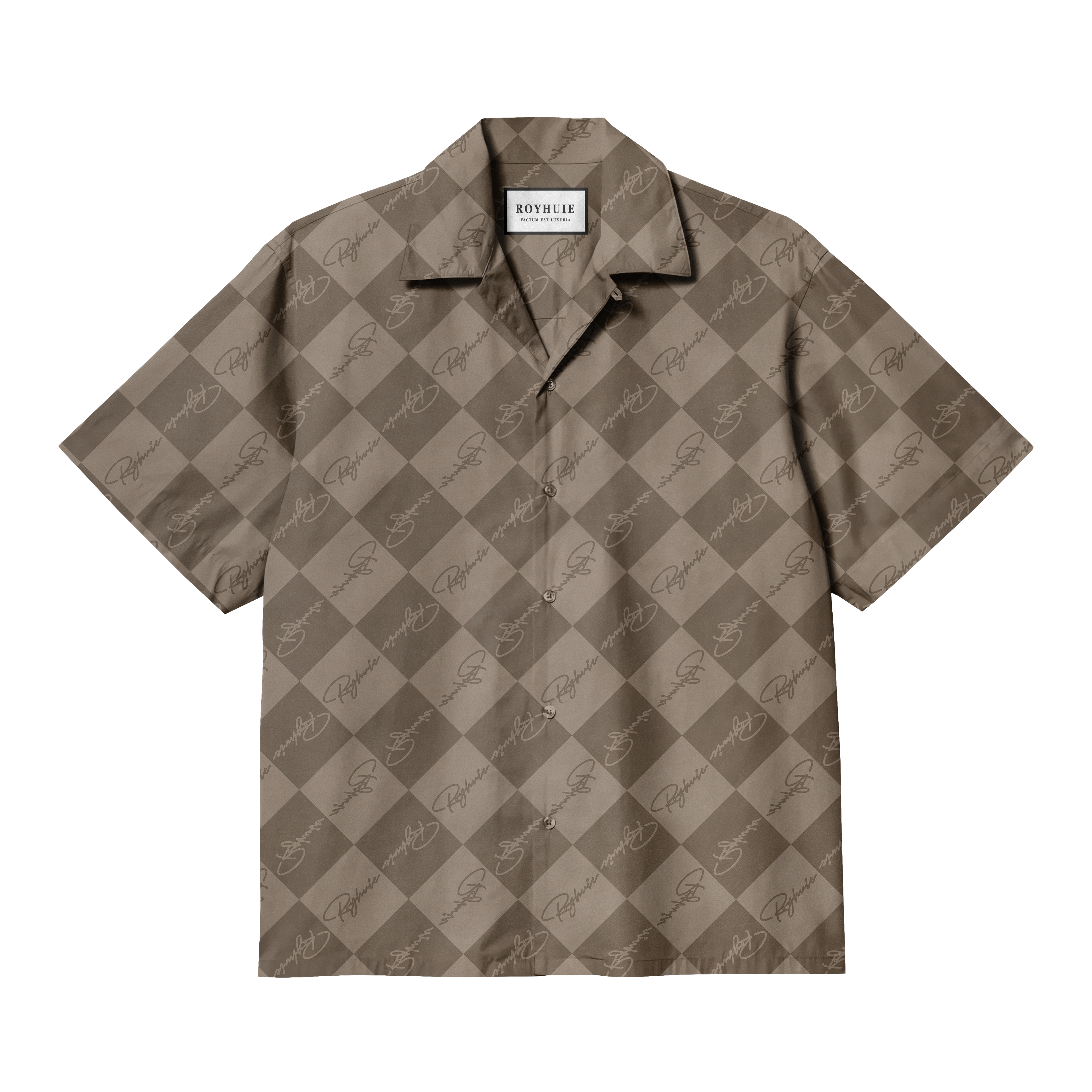 Damier Short-Sleeved Shirt